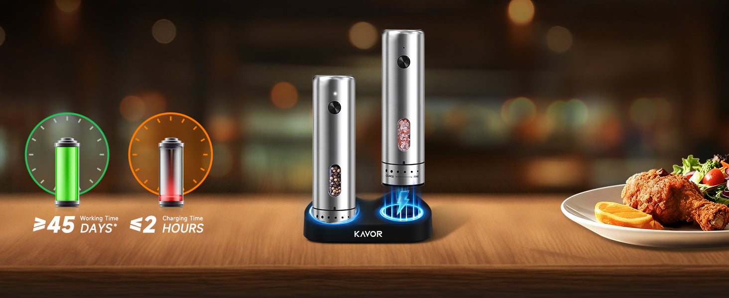 LED Indicator Light: Illuminates Instantly, Grind Clearly Visible
