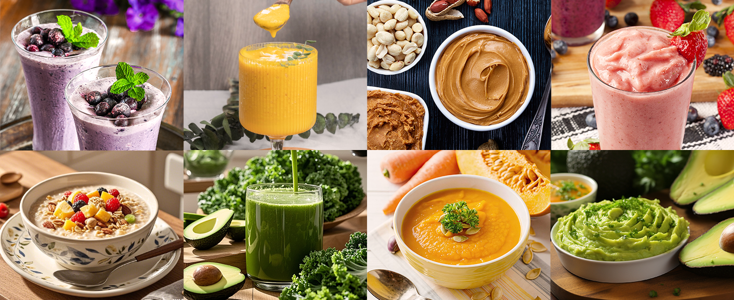 Endless Possibilities: Go Beyond Smoothies – From Dips to Desserts, Blended Perfectly