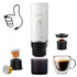 Kavor Portable Wireless Self-Heating Espresso Maker – Cold & Hot Brew, Ground Coffee & NS Capsule Compatible, for Camping/RV/Travel/Office