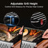 Portable Folding BBQ Charcoal Grill – For Camping, Beach & Backyard