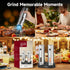 Automatic Salt & Pepper Grinder Set with LED Light